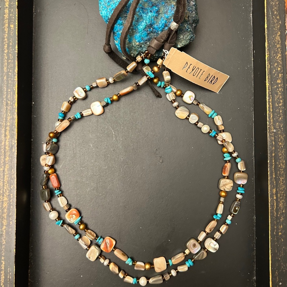 Peyote Bird Necklace